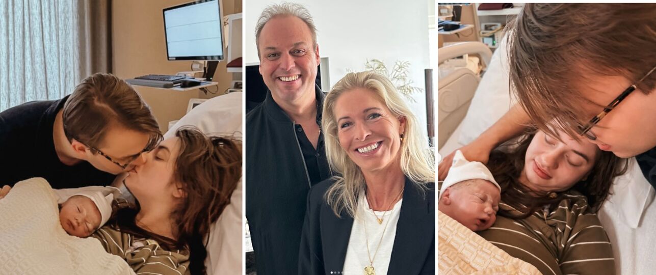 Frans en Mariska open en oma