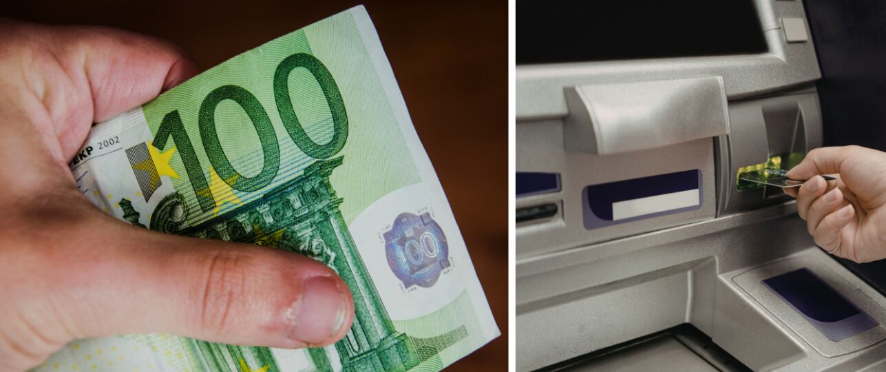 100 euro biljet pinnen