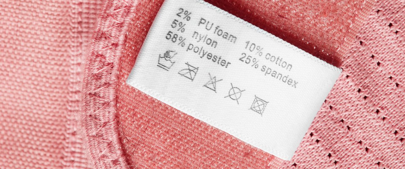plastic in kleding