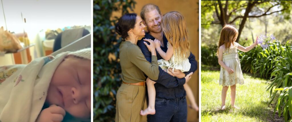 Huidige afbeelding: Meghan toont foto's jarig Lilibeth, Harry boos