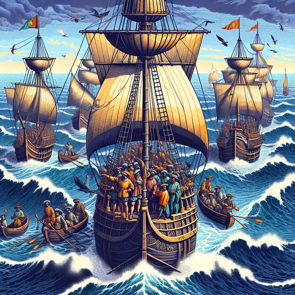 1497 - Vertrek Vasco da Gama