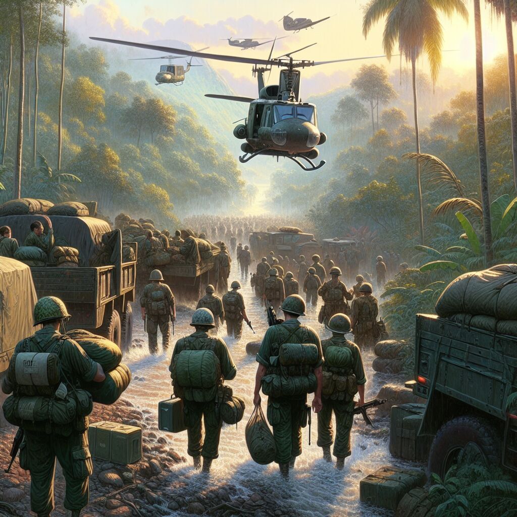 1969 - Terugtrekken Amerikaanse troepen uit Vietnam