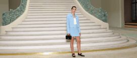 Charlotte Casiraghi schittert op Chanel Couture