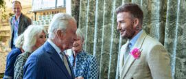 Charles en David Beckham