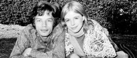 Mick Jagger en Marianne Faithfull