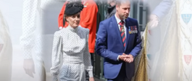 Princes Catherine eert Diana met zelfde kledingkeuze