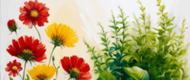 Bloemen en planten