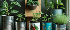Creatieve plantenpotten