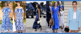Royals in het blauw