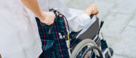 rolstoelpatiënt
