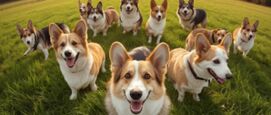 Klonen van Corgi honden Fergi
