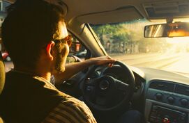 verbranden achter glas