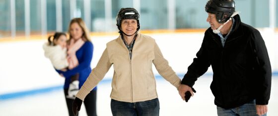 Helmplicht voor schaatsers