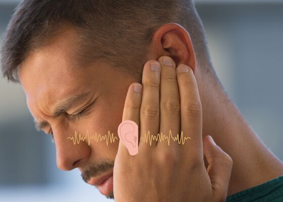 Tinnitus doorbraak bij oorsuizen