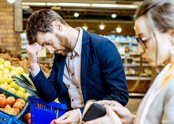 Supermarkt prijzen stijgen, boodschappen goedkoper in Duitsland