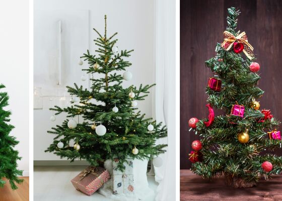 kunstkerstboom echte kerstboom