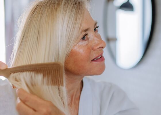 Statisch haar voorkomen