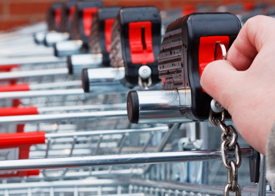 Winkelwagenmuntje supermarkt afgeschaft?