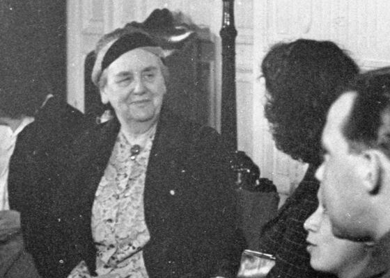 Wilhelmina spreekt met Engelandvaarders, Nationaal Archief