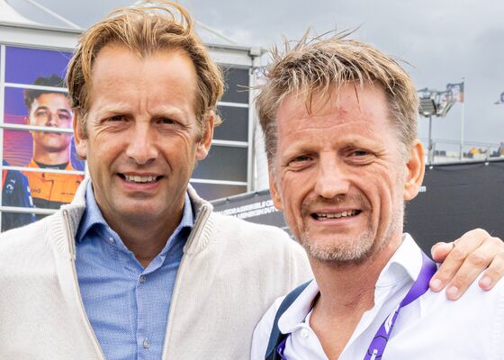 Prins Pieter-Christiaan en prins Floris