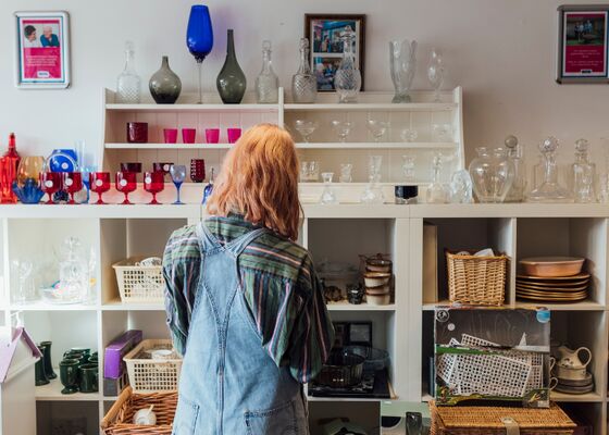 Opbrengst kringloopwinkels