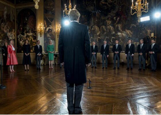 beediging kabinet door de koning