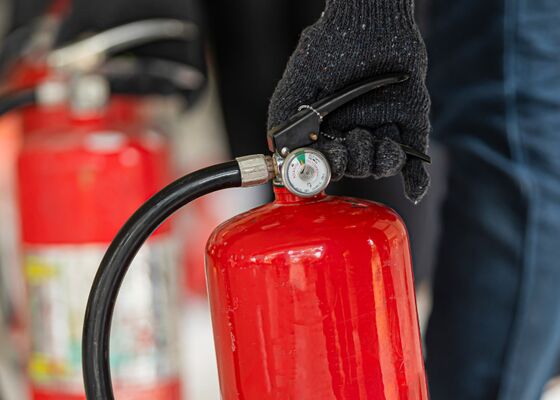 Vandalen brandblusser The Masked Singer