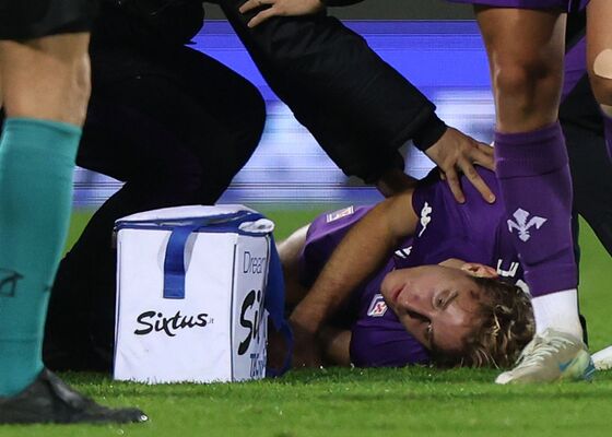 Edoardo Bove zakt in elkaar