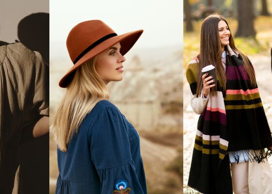 Nieuwste trend: jurk en rokken over broek