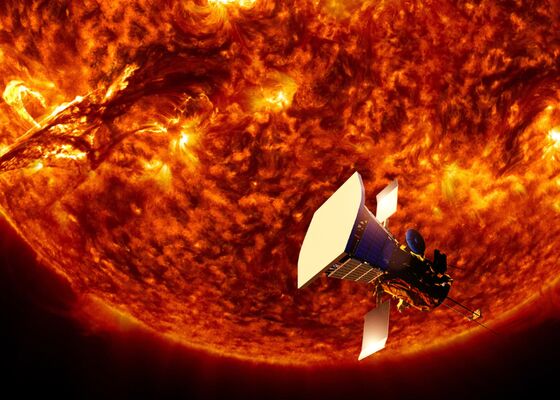 sonde nasa zon ruimtezonde kerstavond