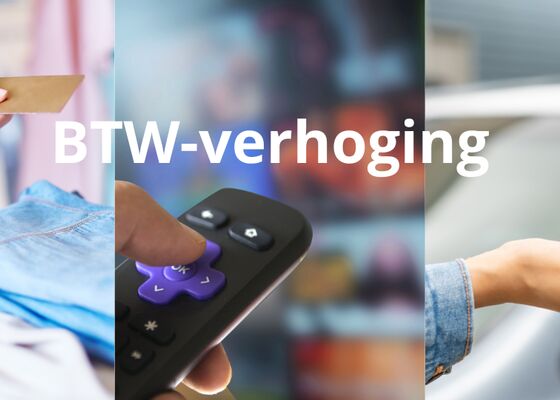 Btw-tarief stijgt naar 21,4 procent in 2025