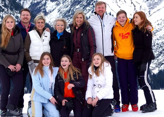 Waarom gaan de Oranjes niet meer op de foto tijdens hun wintersport in Lech?