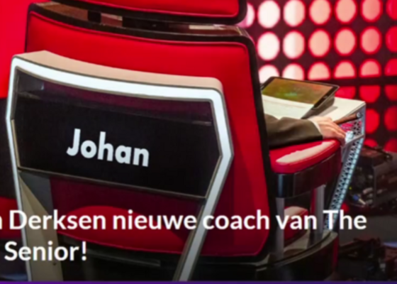 Is Johan Derksen de nieuwe coach bij The Voice Senior?
