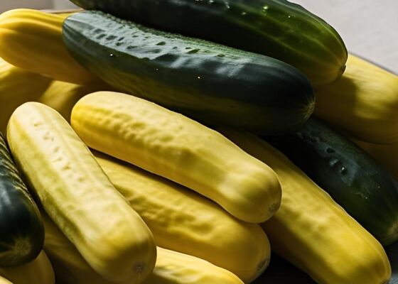 lange gele komkommer