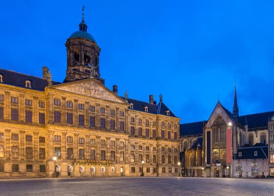 Het Koninklijk Paleis op de Dam
