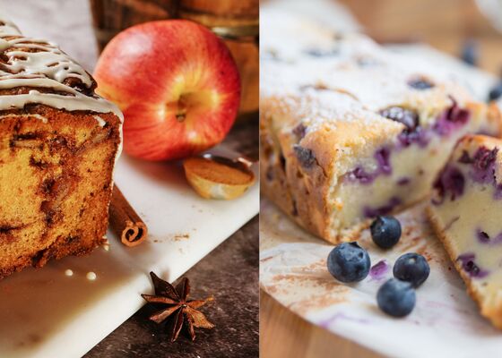 cake bakken met ingrediënten uit de tuin