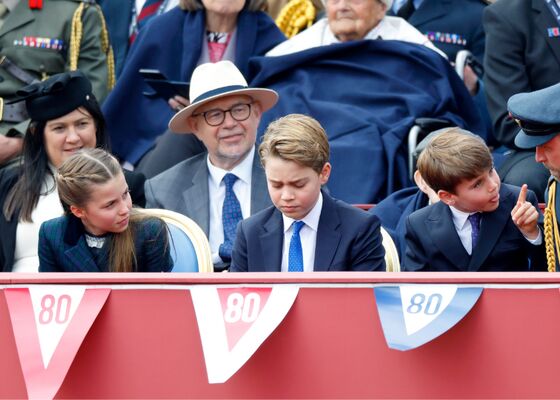Catherine, William en de kinderen