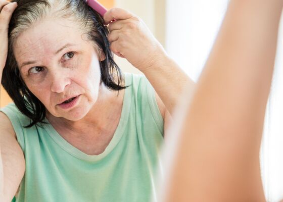 grijs haar tegen kanker