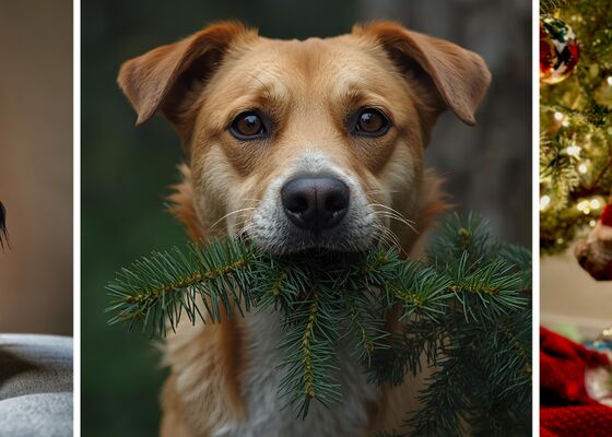 kerstboomnaalden gevaarlijk
