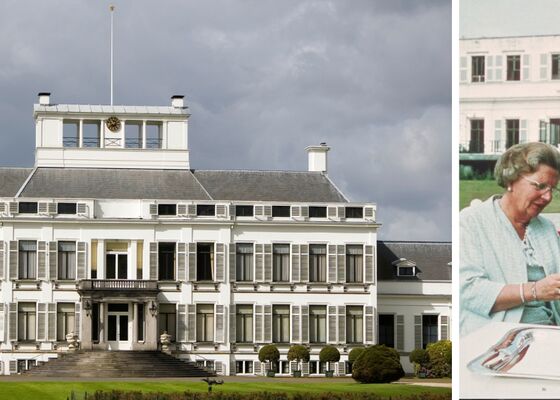 Paleis Soestdijk in de steigers verbouwing