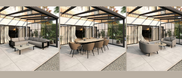 Tuinmeubelen onder je overkapping: comfort en design in balans