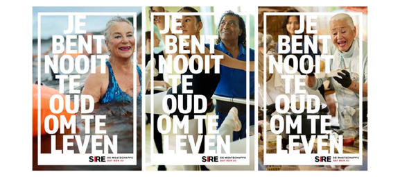 SIRE rekent af met seniorisme (discriminatie op basis van leeftijd) in nieuwe campagne