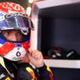 Max Verstappen op het circuit van Silverstone