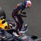 Max Verstappen na zijn pole op Silverstone