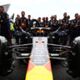 Het team van Red Bull tijdens de Grand Prix van Groot-Brittannië